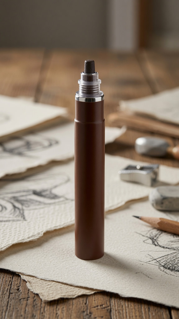 Der Stift auf dem Werktisch